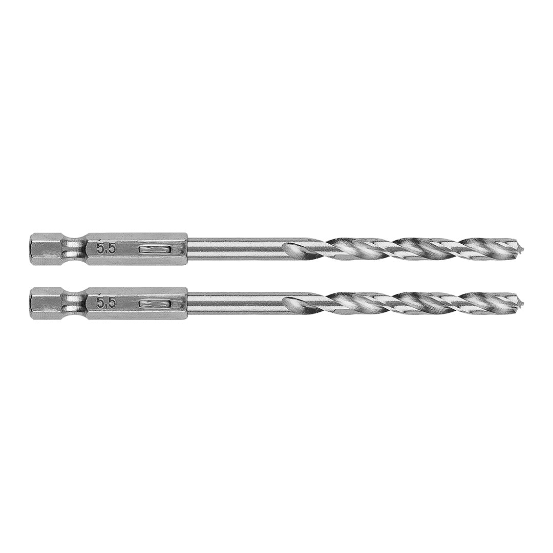 Šesťhranný vrták do kovu 5,5 mm, 2 ks. od GRAPHITE nájdeš na naravis.sk