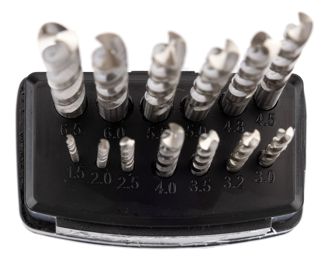 Vrtáky do kovu HSS-G, 1,5-6,5 mm, sada 13 ks. od GRAPHITE nájdeš na naravis.sk