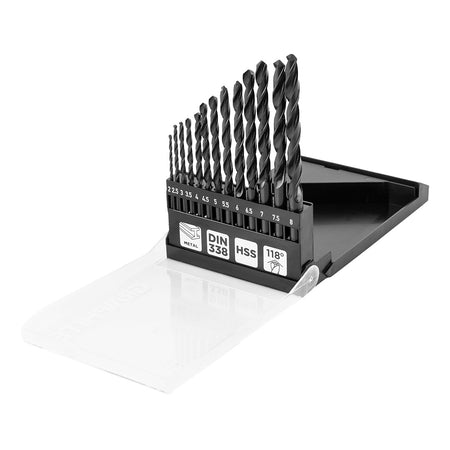 Vrtáky do kovu HSS, 2 - 8 mm, sada 13 ks. od GRAPHITE nájdeš na naravis.sk