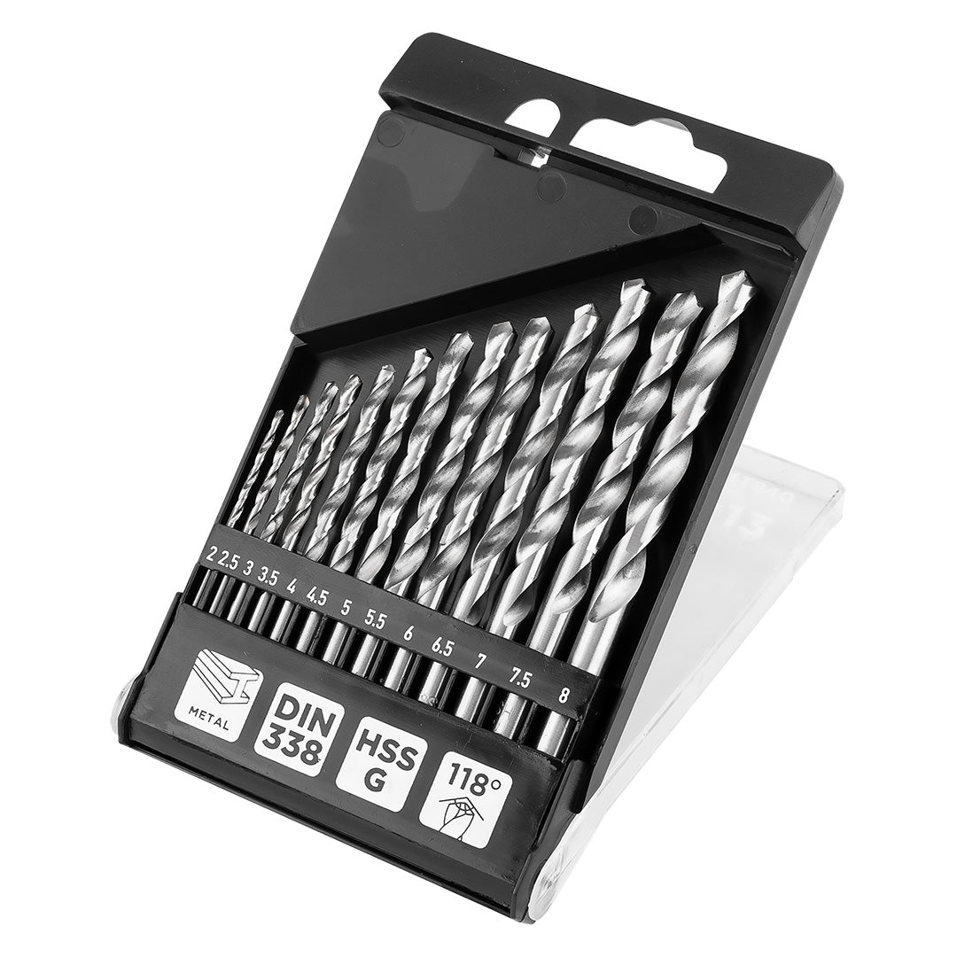 Vrtáky do kovu HSS-G, 2 - 8 mm, sada 13 ks. od GRAPHITE nájdeš na naravis.sk