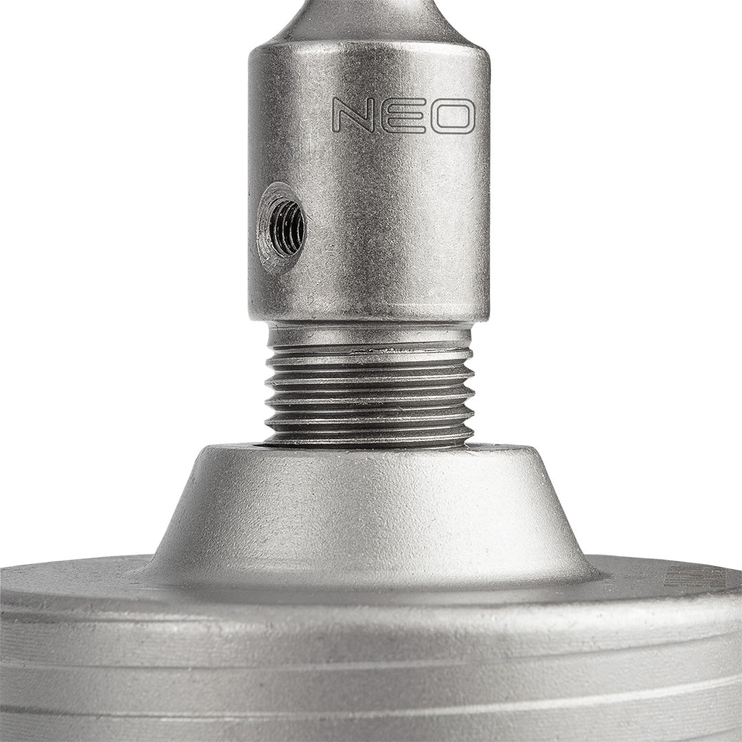Vidlicová píla na diery 65 mm s adaptérom SDS+ a pilotným vrtákom od NEO TOOLS nájdeš na naravis.sk