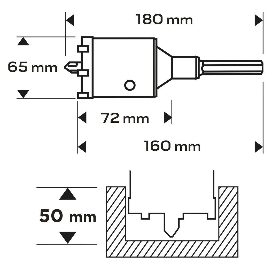 Vidlicová píla na diery 65 mm s adaptérom HEX a pilotným vrtákom od NEO TOOLS nájdeš na naravis.sk