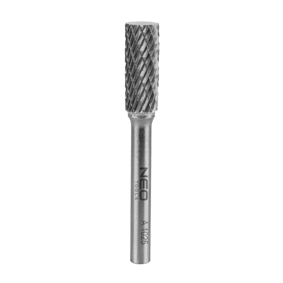 HM fréza na kov, typ A (valcová), 10 x 25 mm, stopka 6 x 45 mm od NEO TOOLS nájdeš na naravis.sk