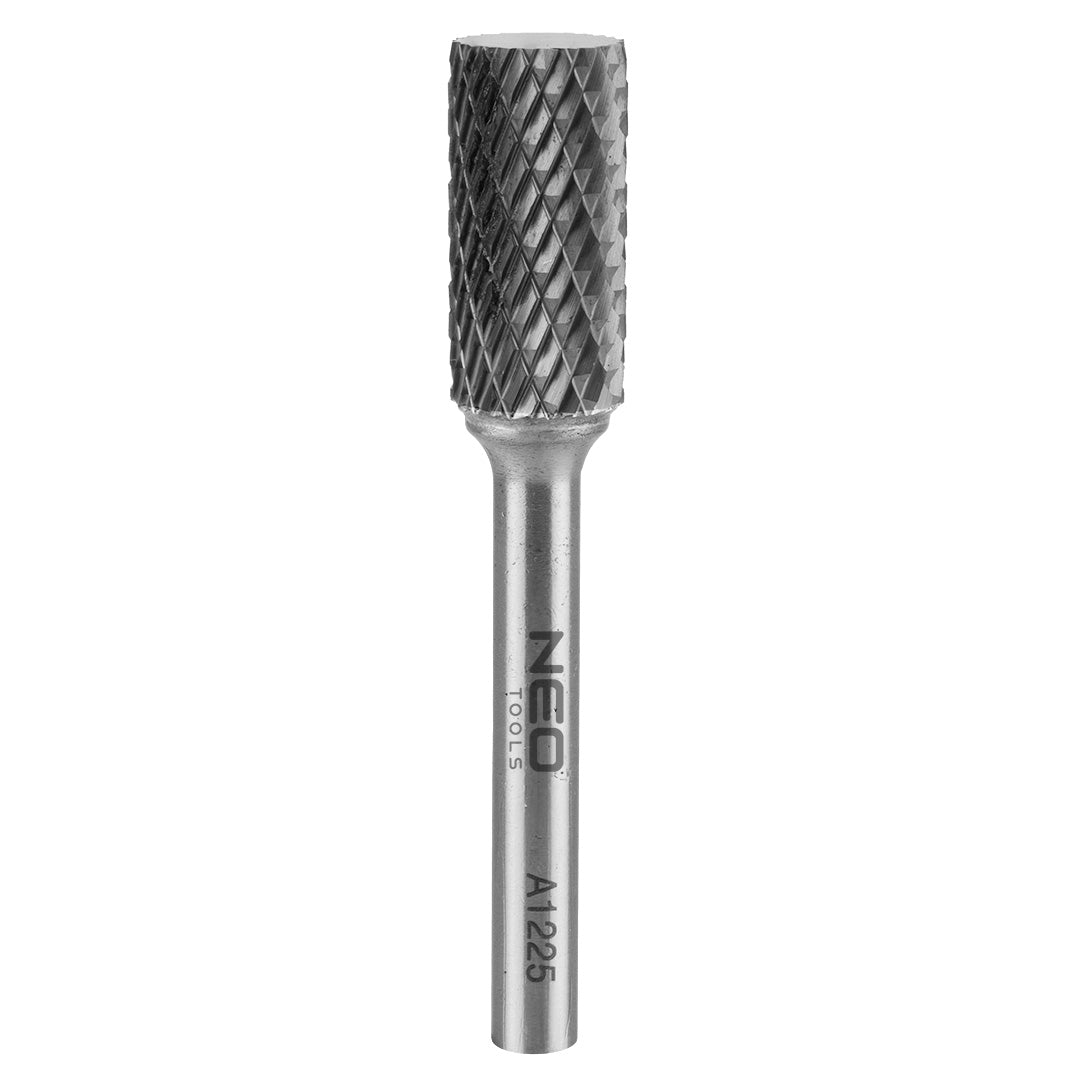 HM fréza na kov, typ A (valcová), 12 x 25 mm, stopka 6 x 45 mm od NEO TOOLS nájdeš na naravis.sk