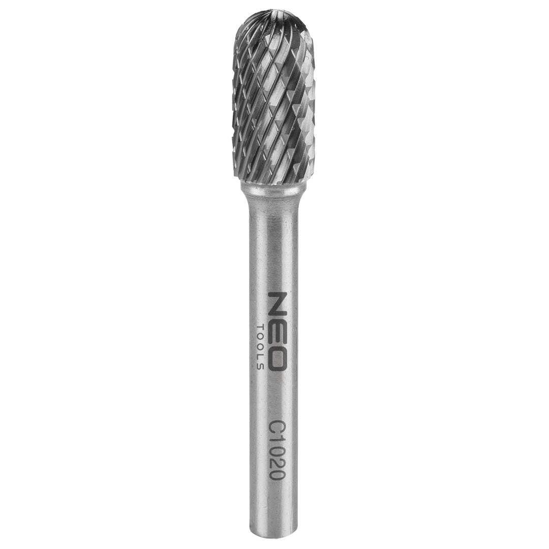 HM fréza na kov typ C (valcová so zaoblenými hranami), 10 x 20 mm, stopka 6 x 45 mm od NEO TOOLS nájdeš na naravis.sk