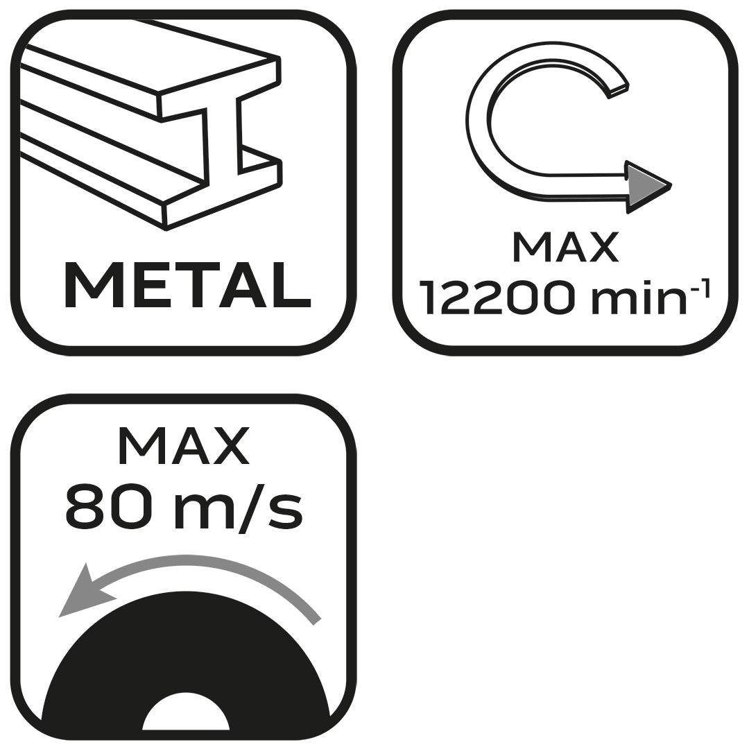 Kotúče na rezanie kovov 125 x 1,0 x 22,2 mm, 41 A60-T-BF, 10 ks fólie od NEO TOOLS nájdeš na naravis.sk