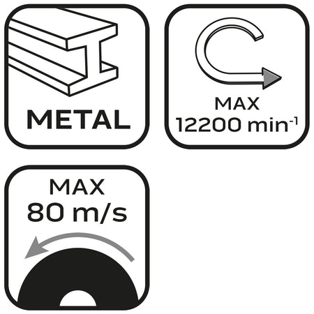 Kotúče na rezanie kovov 125 x 1,0 x 22,2 mm, 41 A60-T-BF, 10 ks fólie od NEO TOOLS nájdeš na naravis.sk