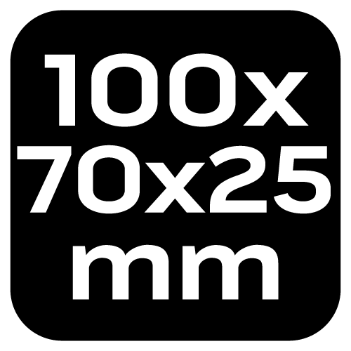 Brúsna špongia 70 x 25 x 100 mm, K100 od NEO TOOLS nájdeš na naravis.sk