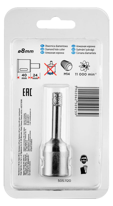 Diamantová píla na otvory 10 mm x M14 od GRAPHITE nájdeš na naravis.sk