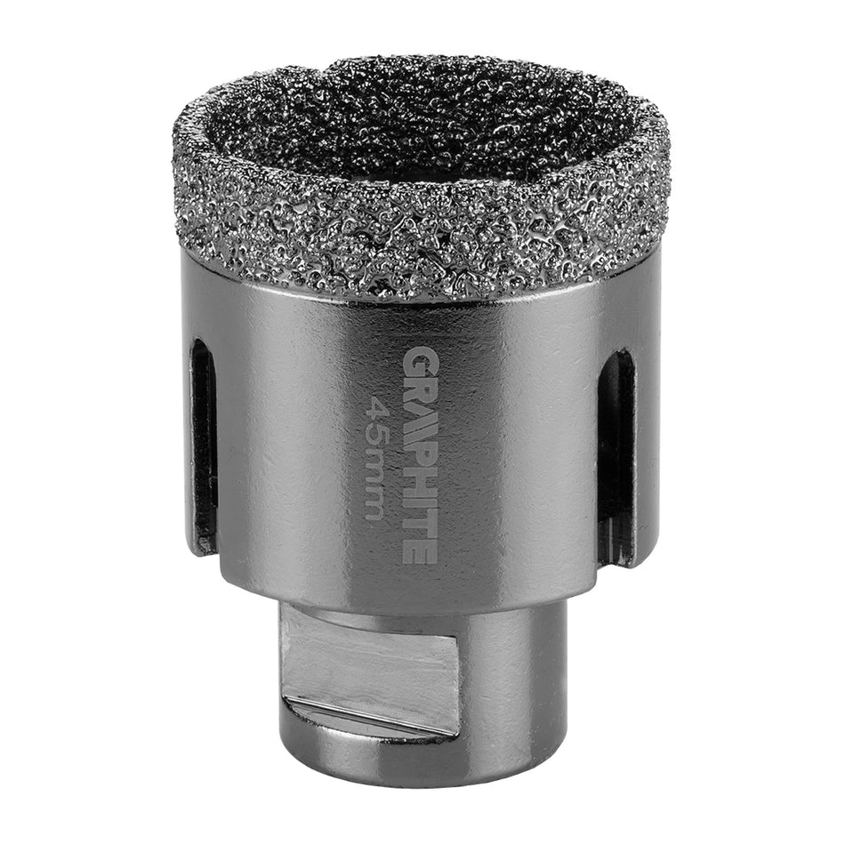 Diamantová dierovacia píla 45 mm x M14 od GRAPHITE nájdeš na naravis.sk