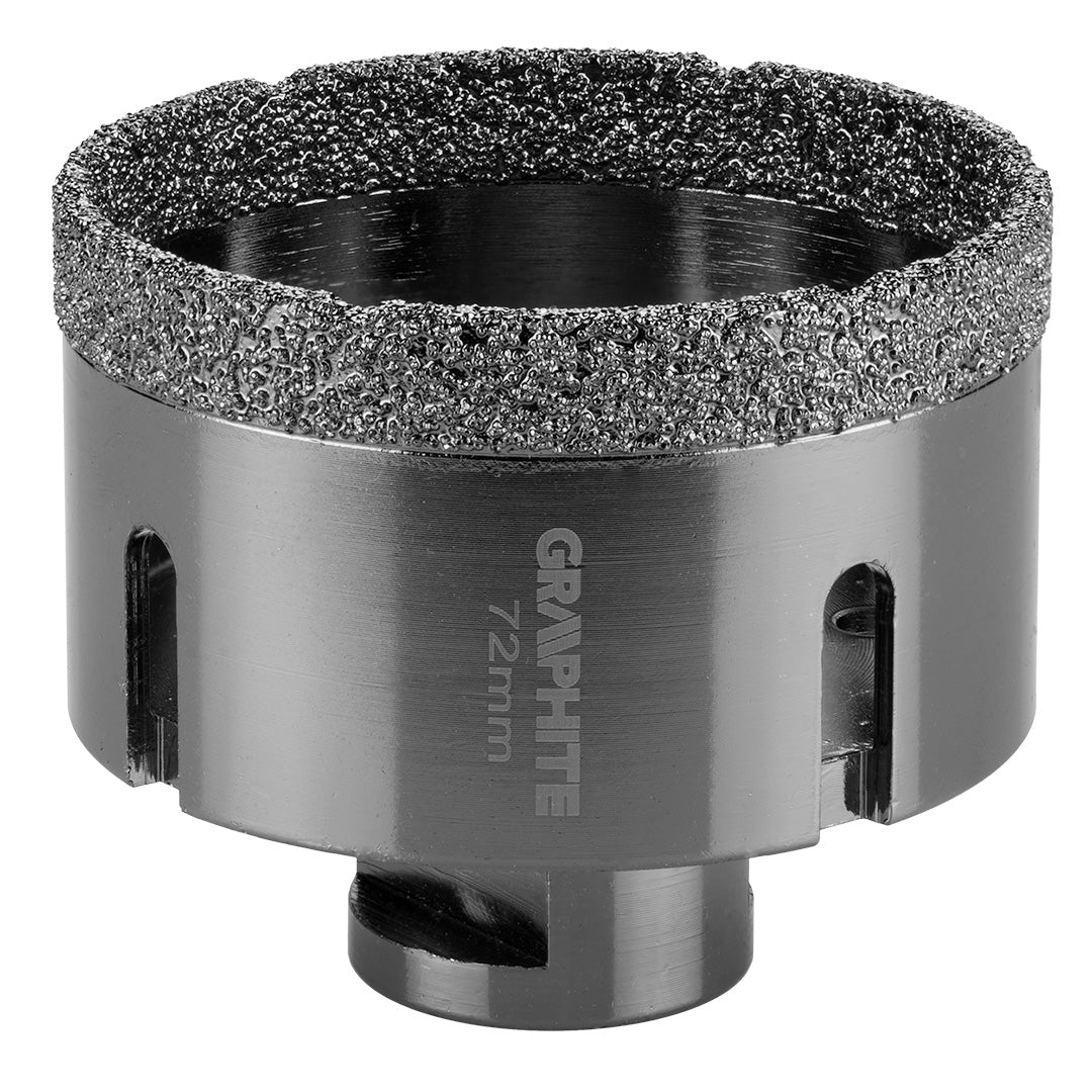 Diamantová dierovacia píla 72 mm x M14 od GRAPHITE nájdeš na naravis.sk