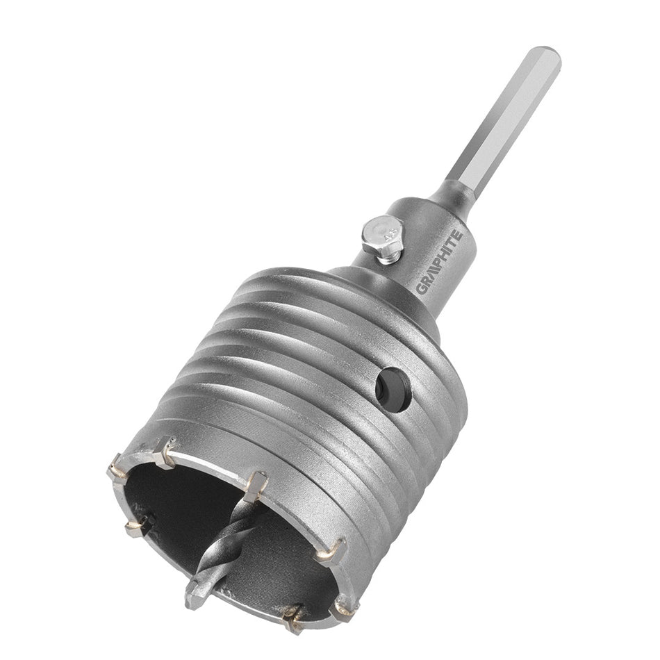 Vidlicová píla na diery 65 mm s adaptérom HEX a pilotným vrtákom od GRAPHITE nájdeš na naravis.sk