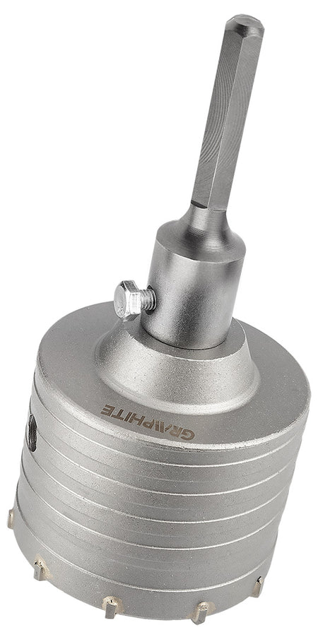 Vidlicová píla na diery 80 mm s adaptérom HEX a pilotným vrtákom od GRAPHITE nájdeš na naravis.sk