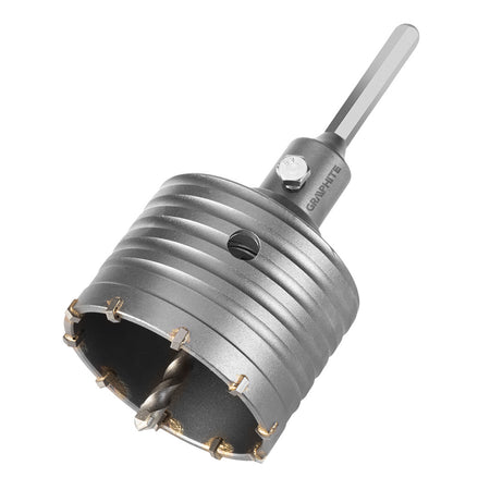 Vidlicová píla na diery 80 mm s adaptérom HEX a pilotným vrtákom od GRAPHITE nájdeš na naravis.sk