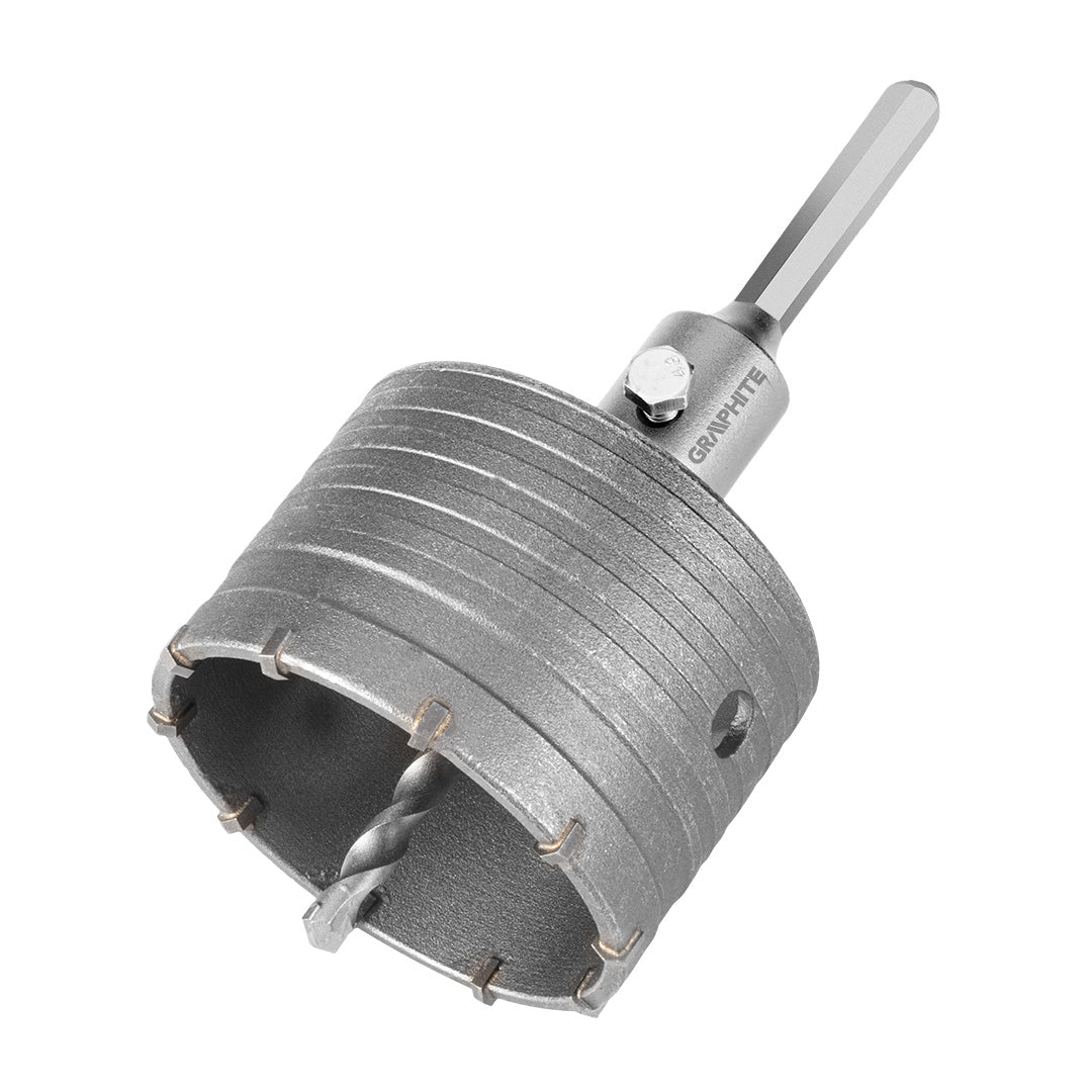 Vidlicová píla na diery 85 mm s adaptérom HEX a pilotným vrtákom od GRAPHITE nájdeš na naravis.sk