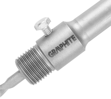 Adaptér pre dierovacie píly SDS Max a pilotný vrták M22 190 mm od GRAPHITE nájdeš na naravis.sk