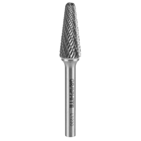 HM fréza na rezanie kovov, typ L (kužeľ), 12 x 30 mm, stopka 6 x 45 mm od GRAPHITE nájdeš na naravis.sk