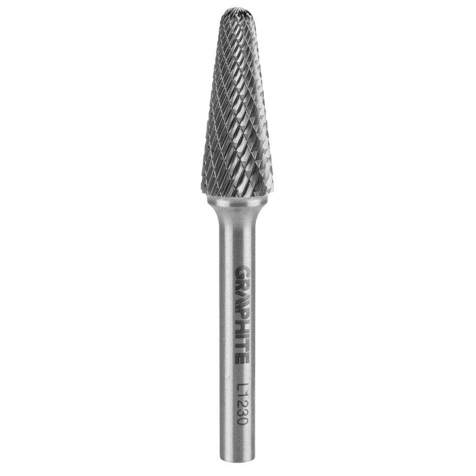 HM fréza na rezanie kovov, typ L (kužeľ), 12 x 30 mm, stopka 6 x 45 mm od GRAPHITE nájdeš na naravis.sk