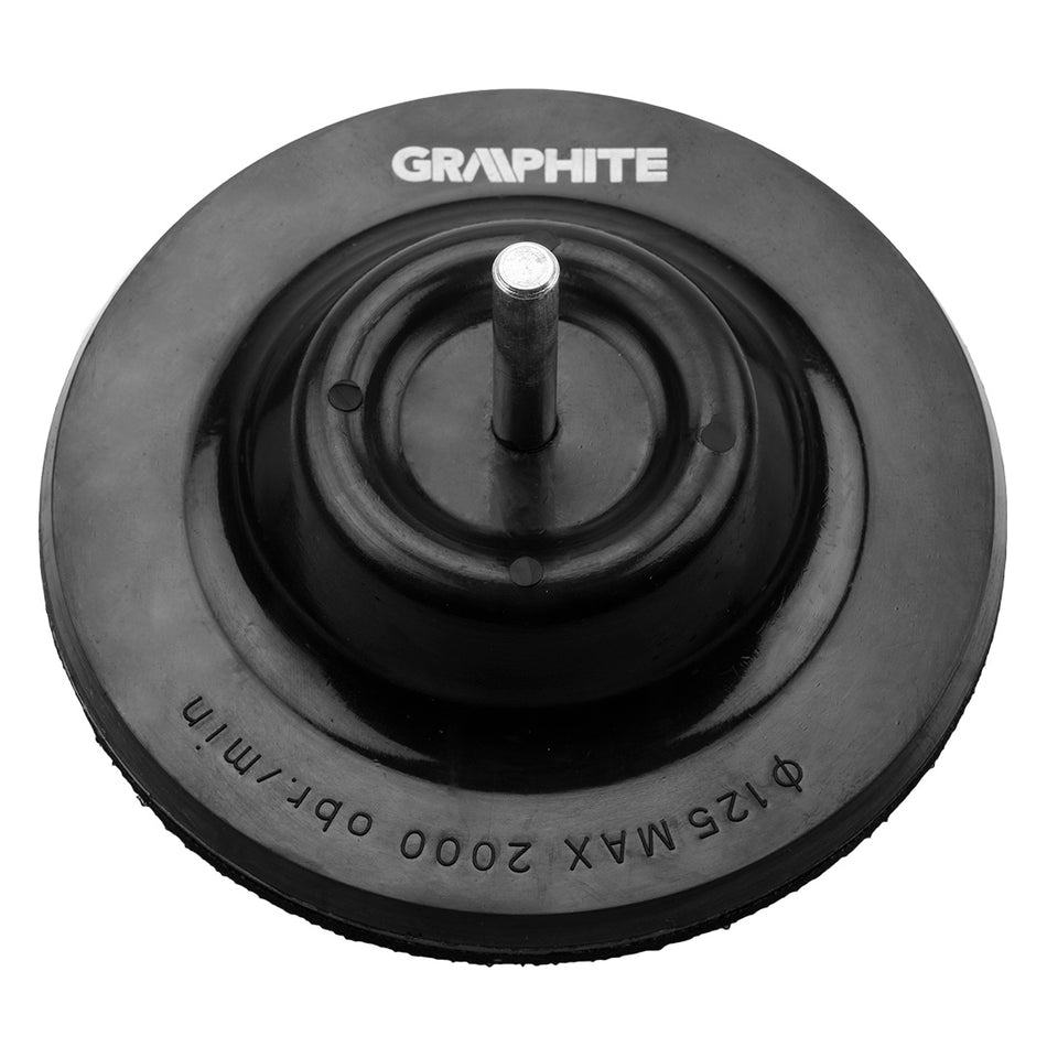 Pružný disk so suchým zipsom 125 mm od GRAPHITE nájdeš na naravis.sk