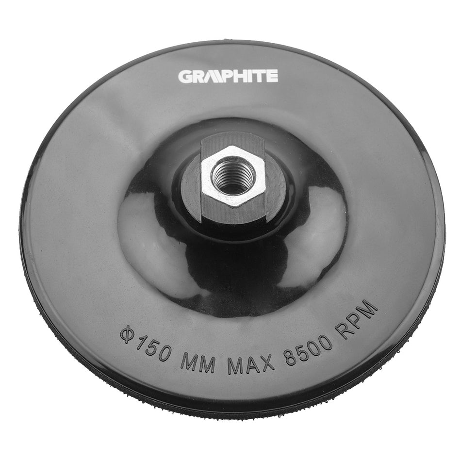 Pružný kotúč na suchý zips 150 mm x M14 od GRAPHITE nájdeš na naravis.sk