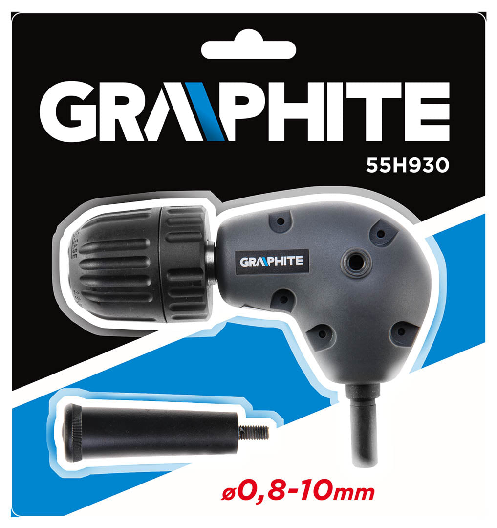 Uhlový adaptér na vrtačku od GRAPHITE nájdeš na naravis.sk