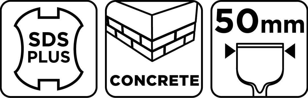 Plochý sekáč SDS Plus 50 x 17 x 350 mm od GRAPHITE nájdeš na naravis.sk