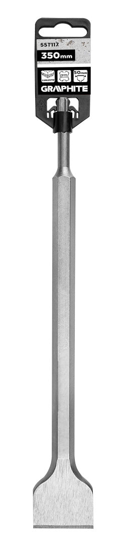 Plochý sekáč SDS Plus 50 x 17 x 350 mm od GRAPHITE nájdeš na naravis.sk