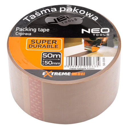 Hnedá baliaca páska 50 mm x 50 m od NEO TOOLS nájdeš na naravis.sk