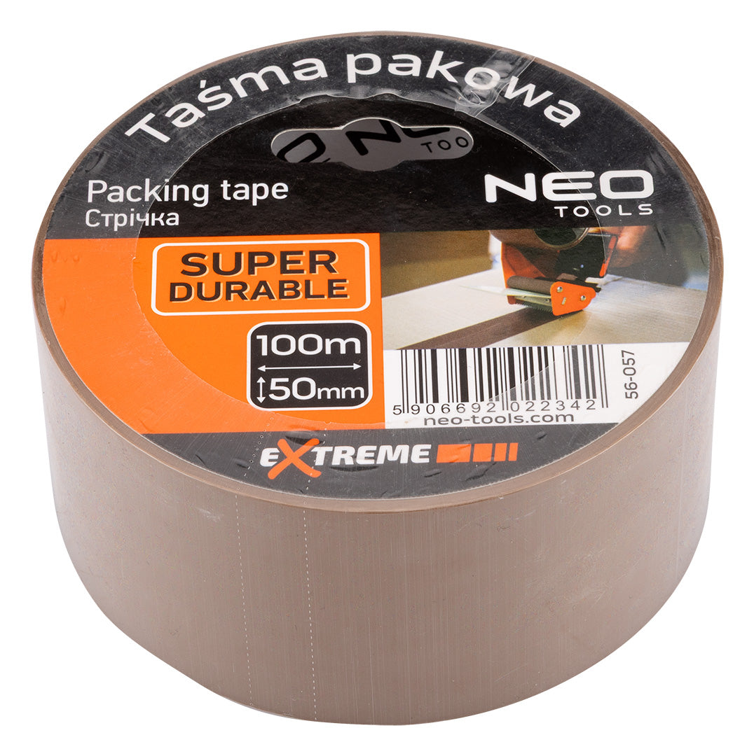 Hnedá baliaca páska 50 mm x 100 m od NEO TOOLS nájdeš na naravis.sk