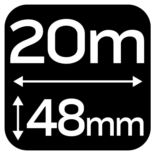 Omietková páska oranžová 48 mm x 20 m od NEO TOOLS nájdeš na naravis.sk