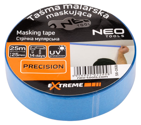 Maskovacia páska modrá 25 mm x 25 m od NEO TOOLS nájdeš na naravis.sk