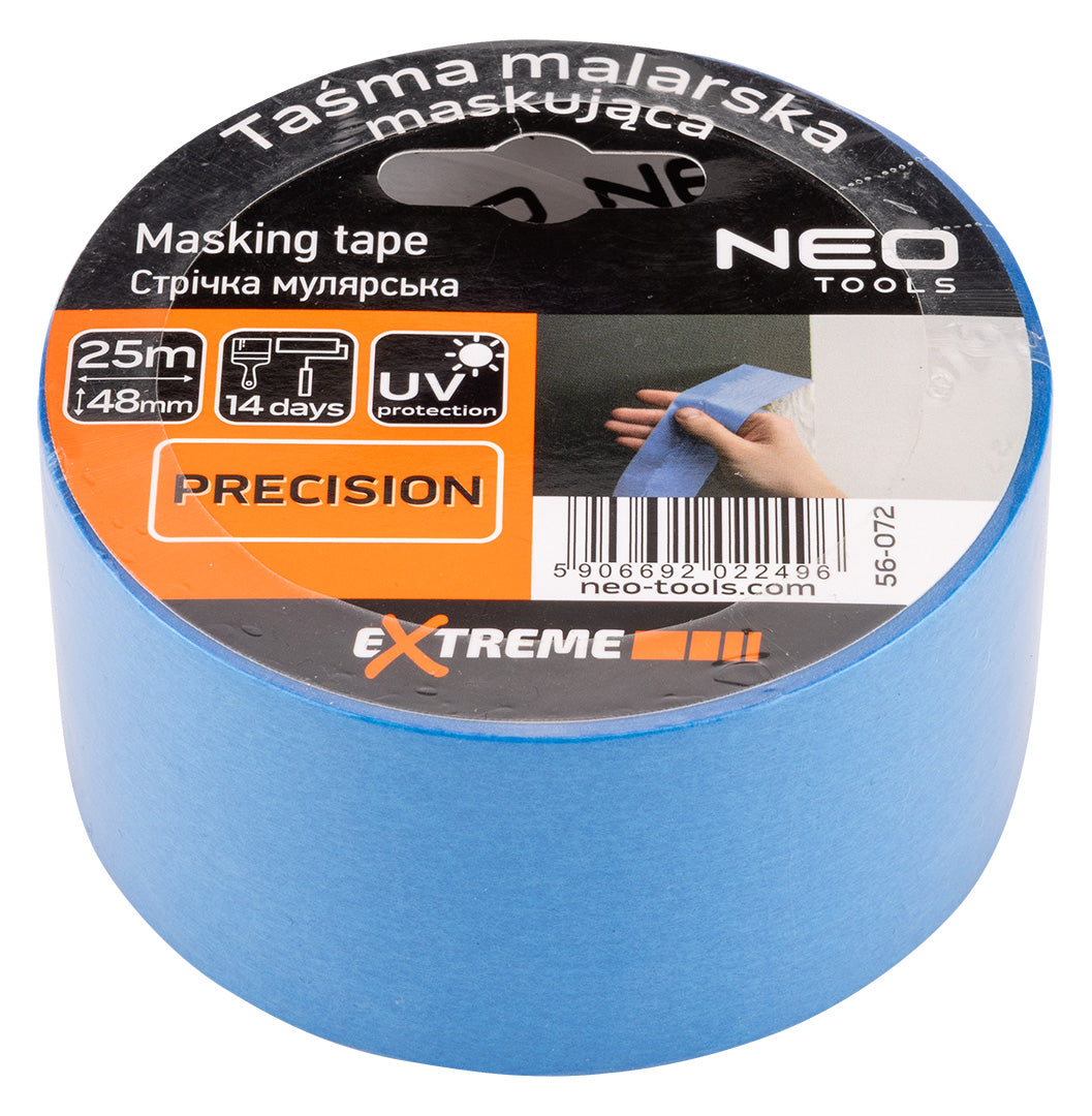 Maskovacia páska modrá 48 mm x 25 m od NEO TOOLS nájdeš na naravis.sk