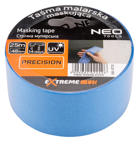 Maskovacia páska modrá 48 mm x 25 m od NEO TOOLS nájdeš na naravis.sk