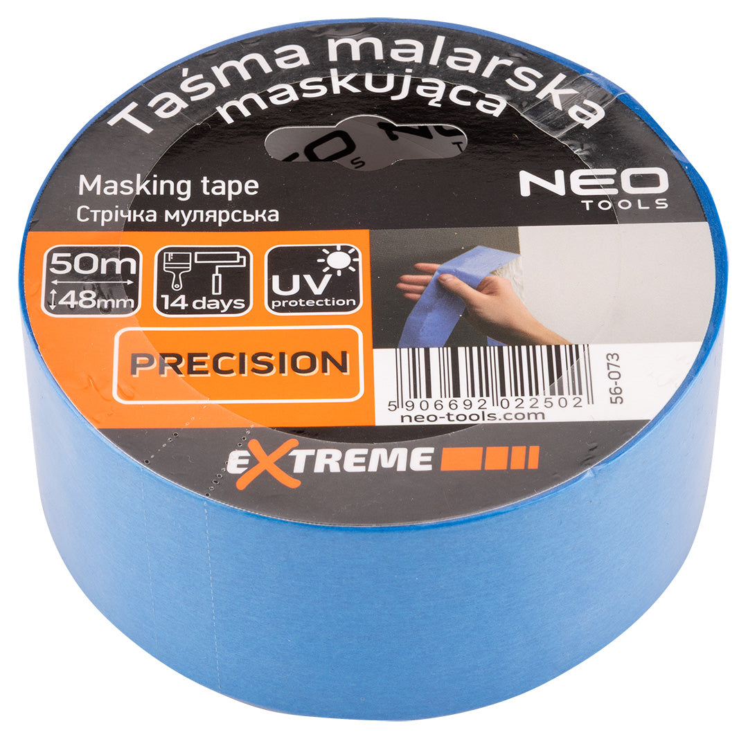 Maskovacia páska modrá 48 mm x 50 m od NEO TOOLS nájdeš na naravis.sk