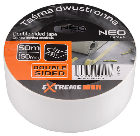 Obojstranná páska 50 mm x 50 m od NEO TOOLS nájdeš na naravis.sk