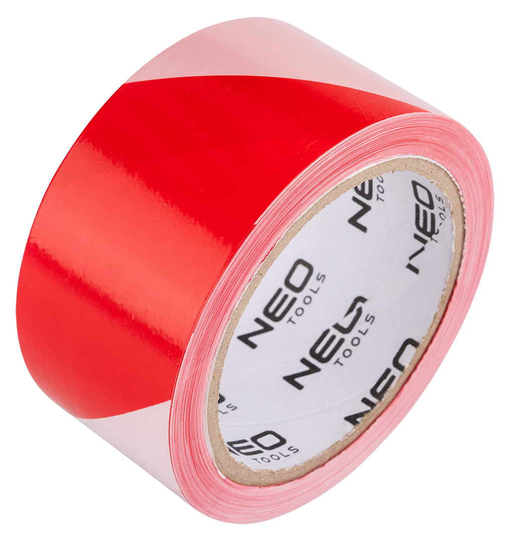 Červeno-biela výstražná páska 50 mm x 100 m od NEO TOOLS nájdeš na naravis.sk