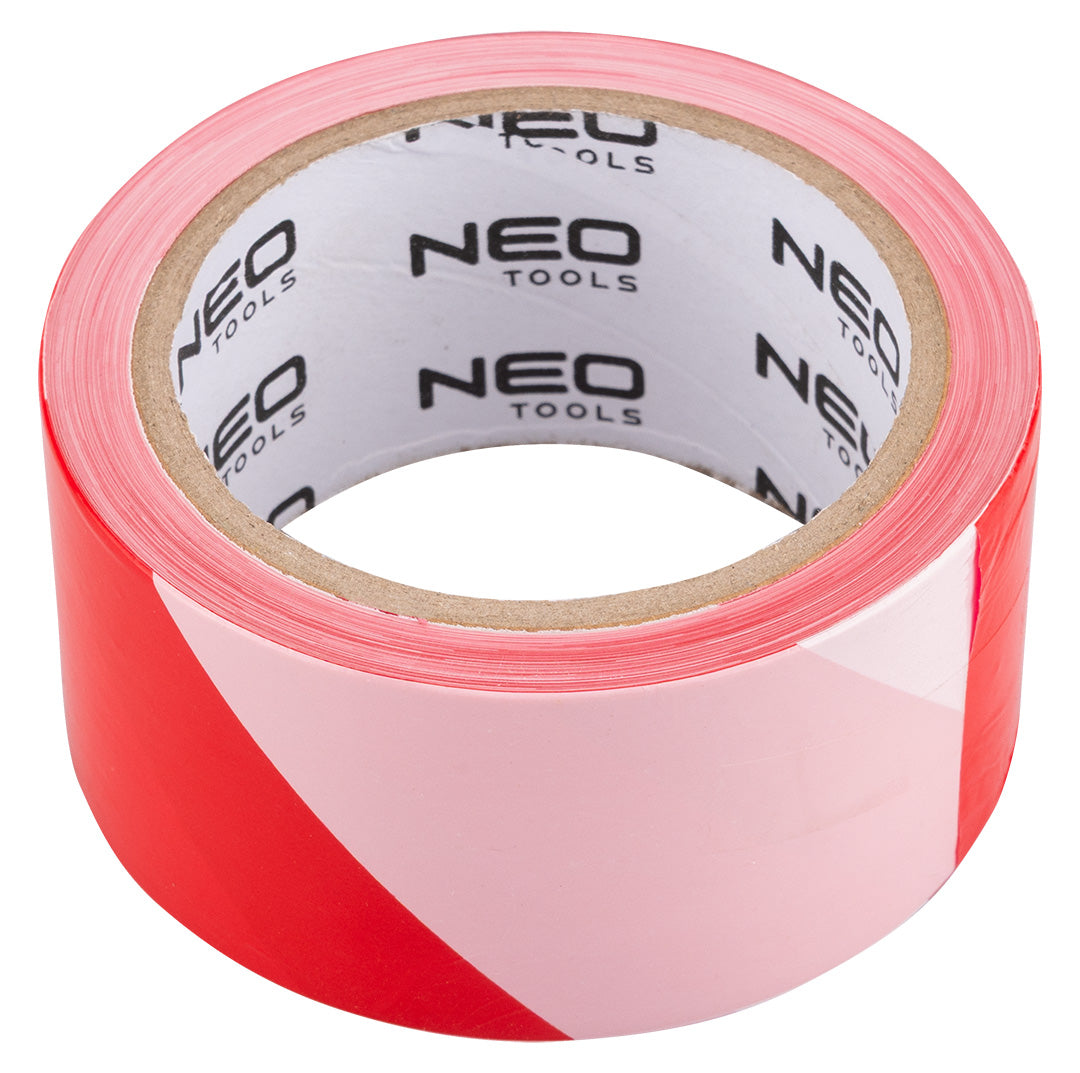 Červeno-biela výstražná páska 50 mm x 100 m od NEO TOOLS nájdeš na naravis.sk