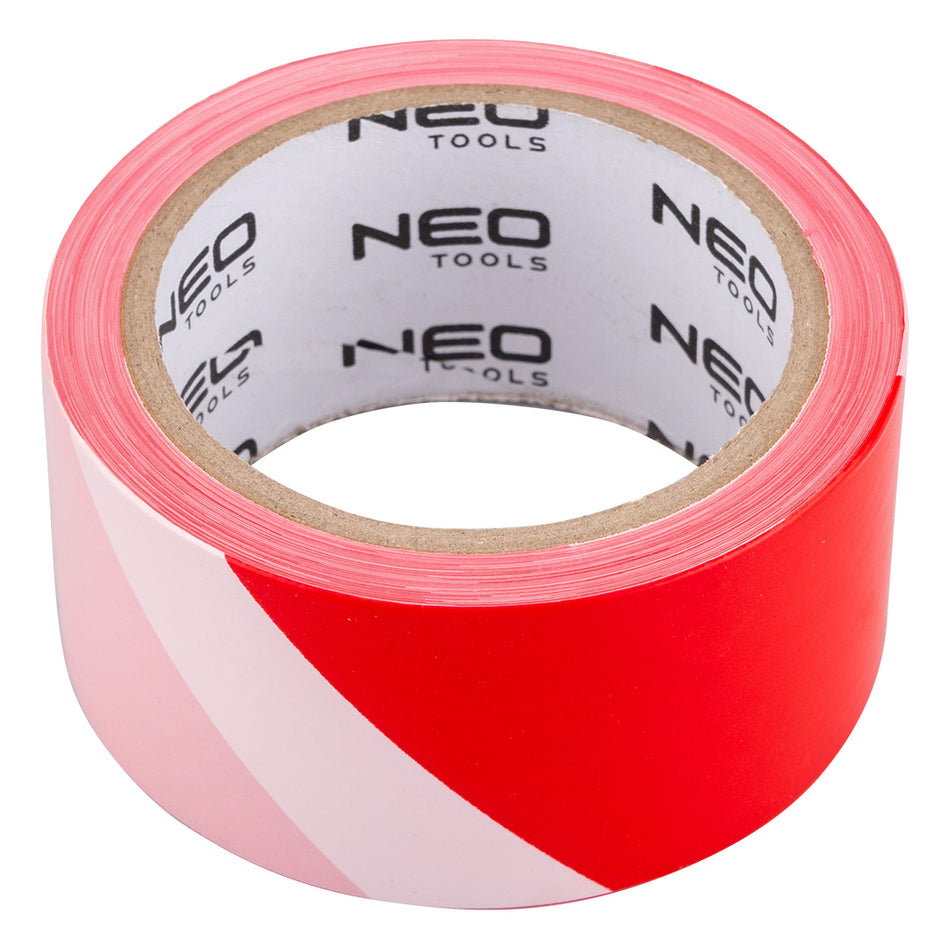 Červeno-biela výstražná páska 50 mm x 100 m od NEO TOOLS nájdeš na naravis.sk