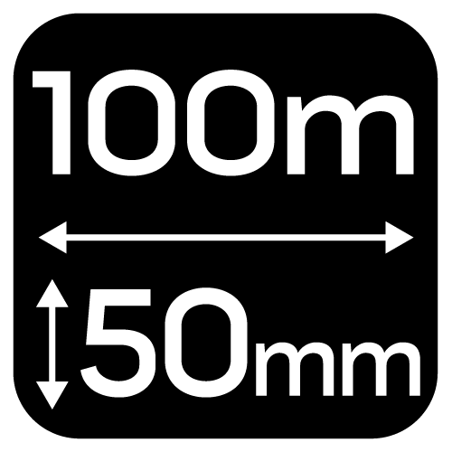 Červeno-biela výstražná páska 50 mm x 100 m od NEO TOOLS nájdeš na naravis.sk