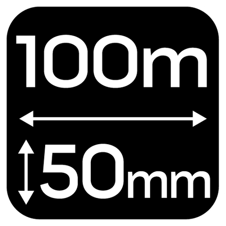 Červeno-biela výstražná páska 50 mm x 100 m od NEO TOOLS nájdeš na naravis.sk