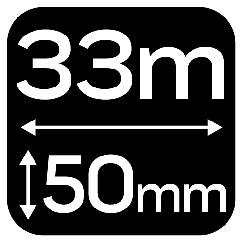 Samolepiaca červená a biela výstražná páska 50 mm x 33 m od NEO TOOLS nájdeš na naravis.sk