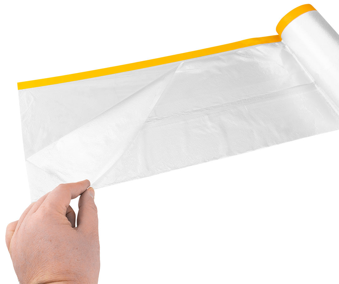 Fólia na maľovanie 2,7 m x 15 m s páskou širokou 1,5 cm od NEO TOOLS nájdeš na naravis.sk
