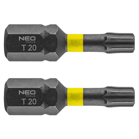 Rázové bity TX20 x 25 mm, 2 ks. od NEO TOOLS nájdeš na naravis.sk