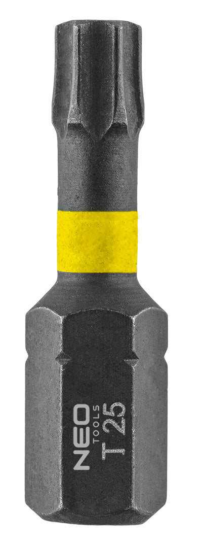 Rázové bity TX10/15/20/25/30/40 x 25 mm, 6 ks. od NEO TOOLS nájdeš na naravis.sk