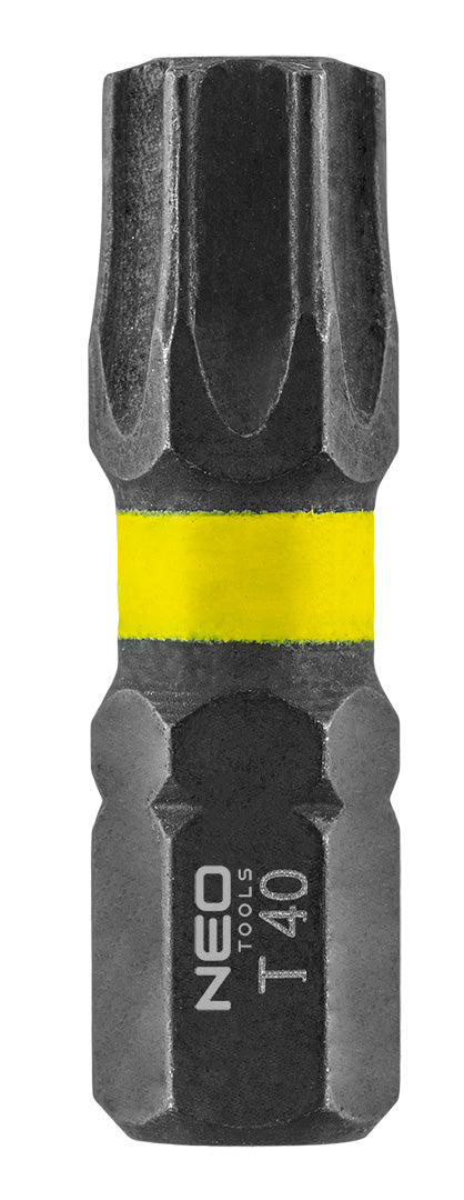 Rázové bity TX10/15/20/25/30/40 x 25 mm, 6 ks. od NEO TOOLS nájdeš na naravis.sk