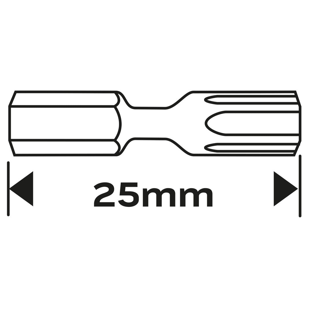 Rázové bity TX10/15/20/25/30/40 x 25 mm, 6 ks. od NEO TOOLS nájdeš na naravis.sk