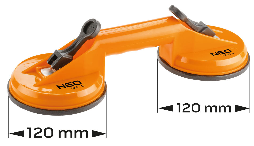 Prísavka na sklo, dvojitá, 80 kg od NEO TOOLS nájdeš na naravis.sk