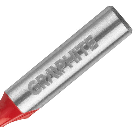 Fréza s dvojitým ostrím, HM, 6 x 19 mm, stopka 8 mm od GRAPHITE nájdeš na naravis.sk