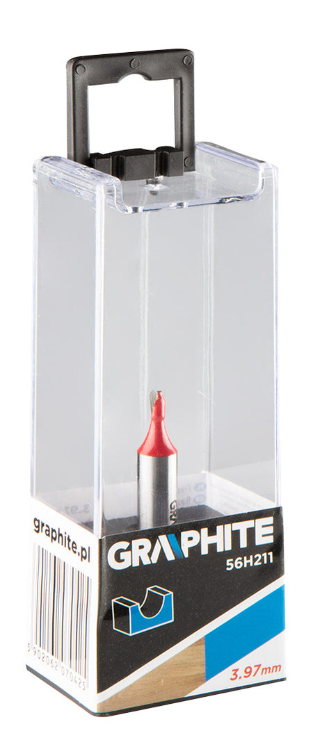 Drážkovacia fréza typu U, HM, 3,97 x 6 mm, stopka 8 mm od GRAPHITE nájdeš na naravis.sk