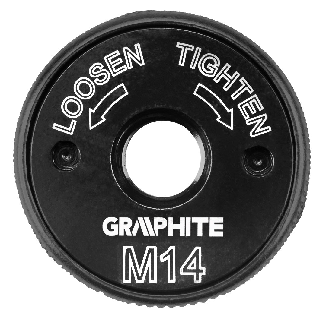 Rýchloupínacia matica pre uhlovú brúsku M 14 od GRAPHITE nájdeš na naravis.sk